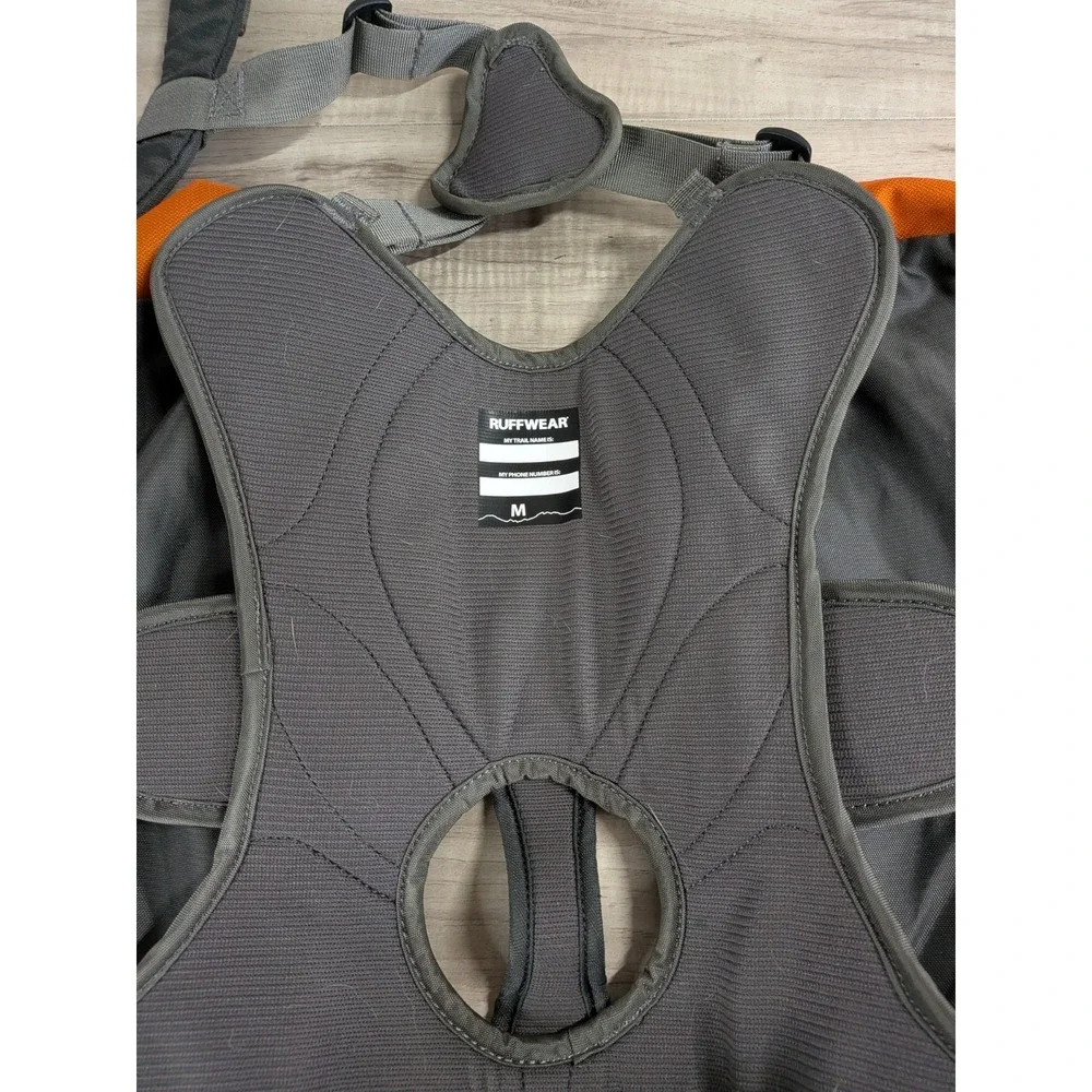 Ruffwear Approach Dog Harness Hiking Pack Saddlebags Size M Orange